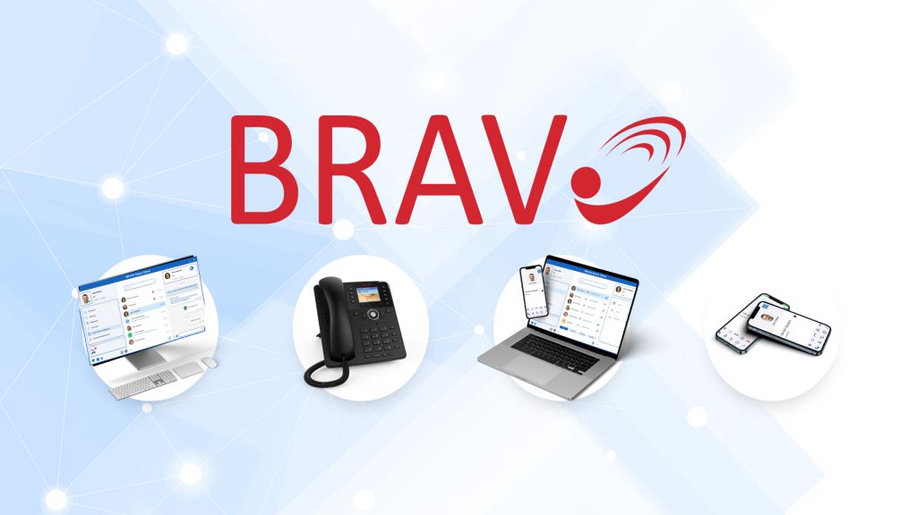 BRAVO solution is compatible with a wide range of devices, including desktop computers, modern landline phones, smartphones, and laptops, making it easy and convenient to work from anywhere. Take advantage of the flexibility of UCC BRAVO solution to work from anywhere.